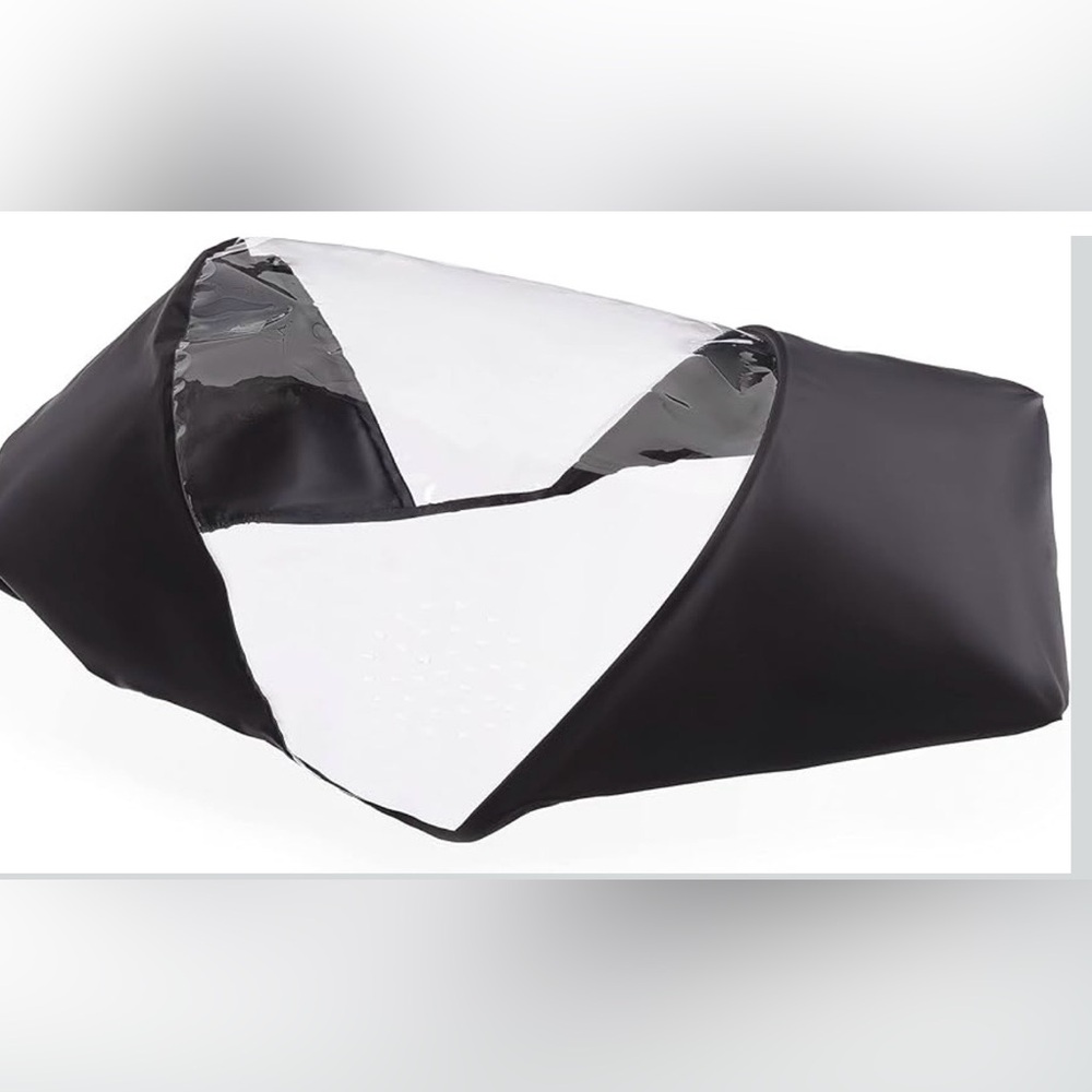Baby/toddler Black and White Stroller rain cover